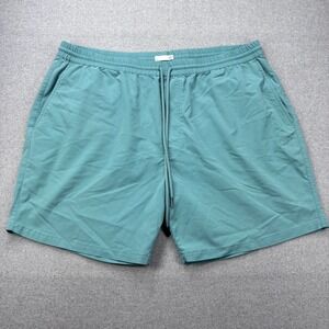 Tasc Weekender 2.0 Shorts Mens XXL Green Bamboo Viscose Drawstring Stretch